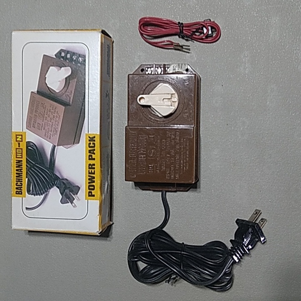 Bachmann HO N Scale Power Pack Hobby Transformer